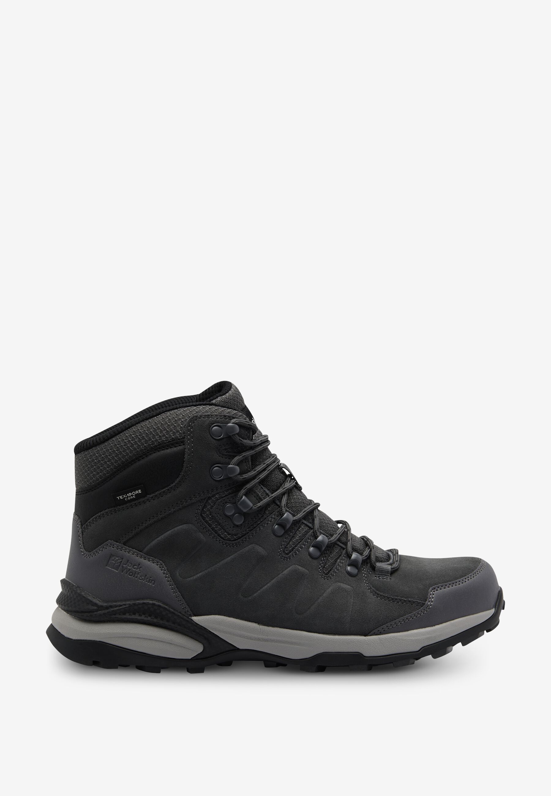 REFUGIO TEXAPORE MID M grey black zapatos de senderismo