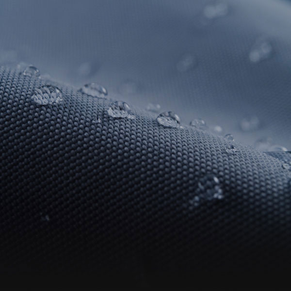 Gotas sobre material